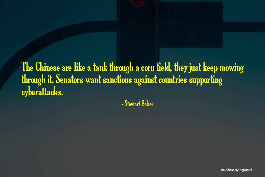 Keep Supporting Us Quotes By Stewart Baker