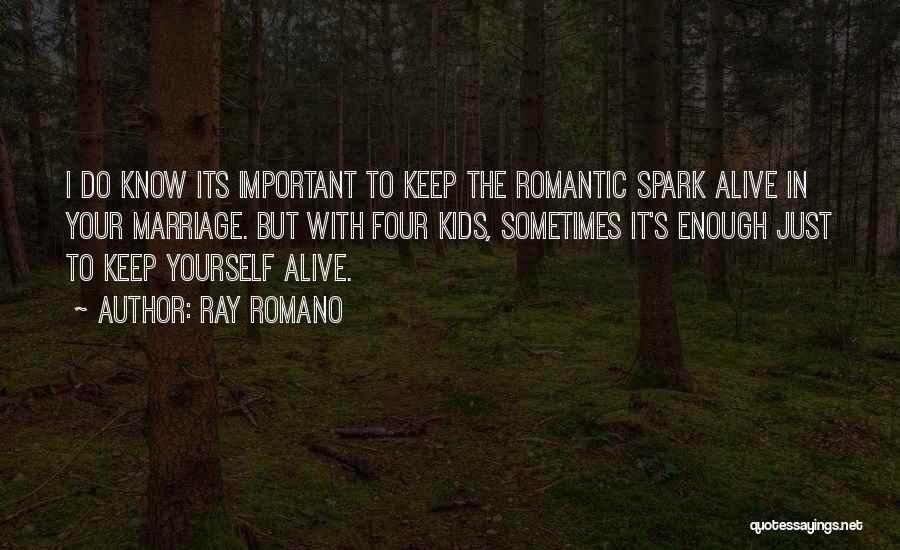 Keep The Spark Alive Quotes By Ray Romano