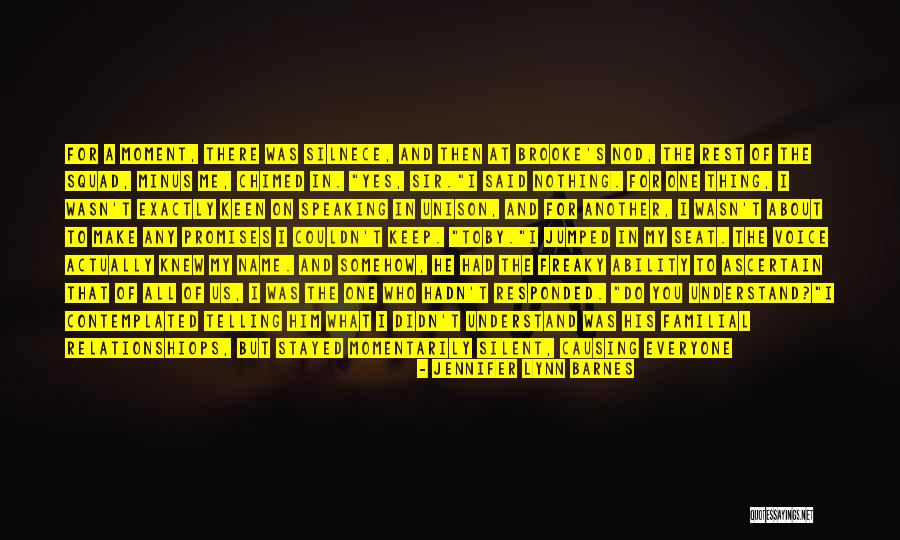 Keep Them Keen Quotes By Jennifer Lynn Barnes Keep Them Keen Quotes By Jennifer Lynn Barnes