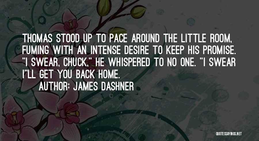 Keep Up Promise Quotes By James Dashner