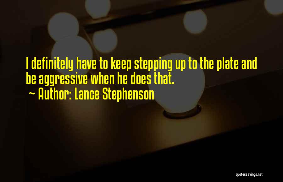 Keep Up Quotes By Lance Stephenson