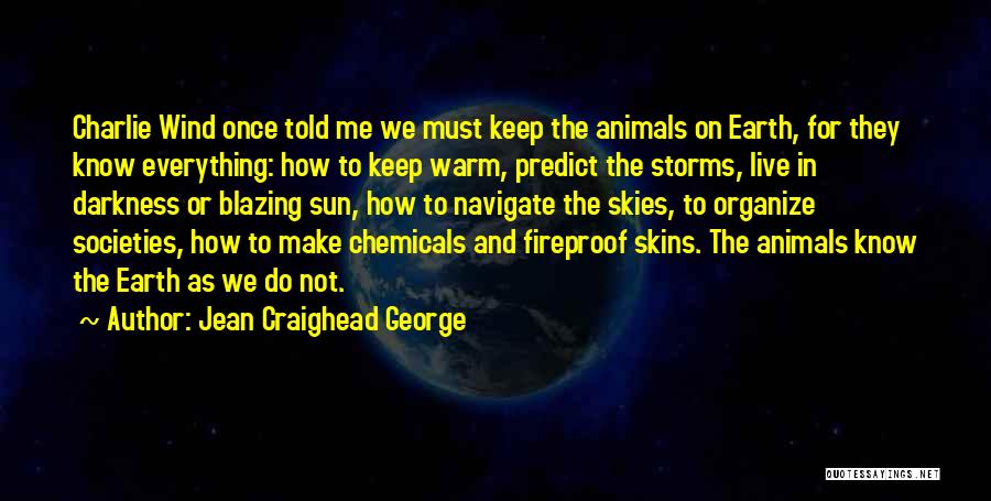 Keep Warm Quotes By Jean Craighead George