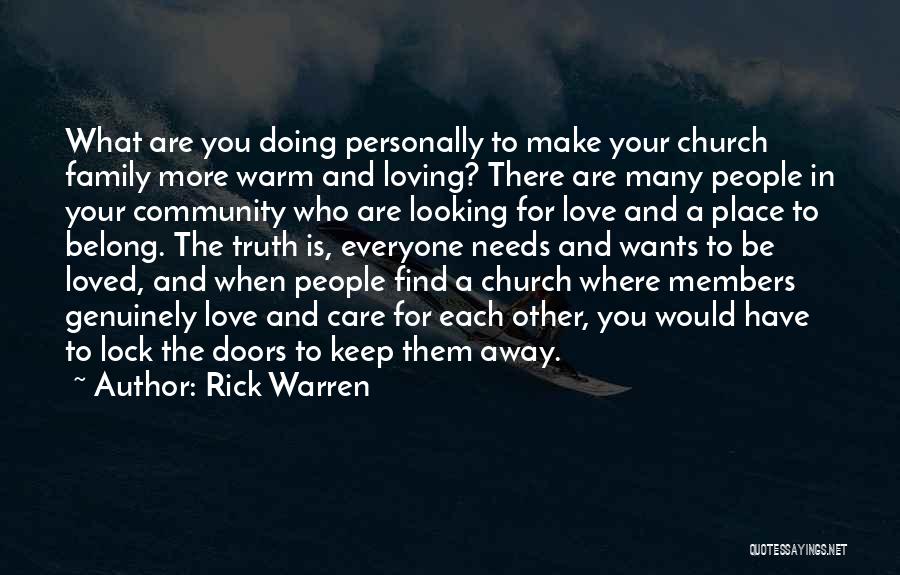 Keep Warm Quotes By Rick Warren