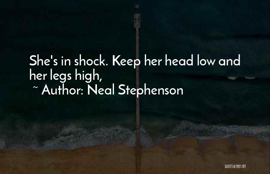 Keep Your Head Up High Quotes By Neal Stephenson