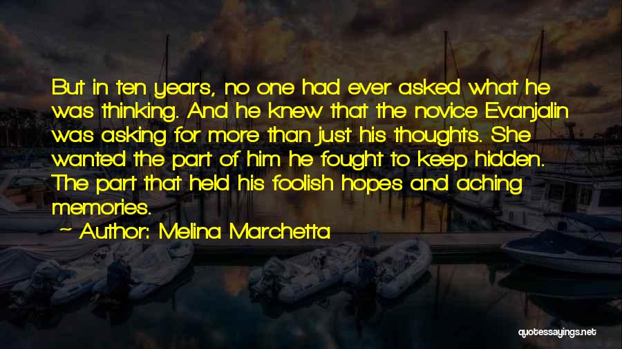 Keep Your Hopes Up Quotes By Melina Marchetta