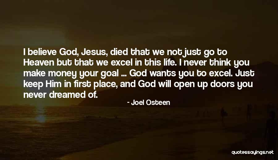 Keep Your Money Quotes By Joel Osteen