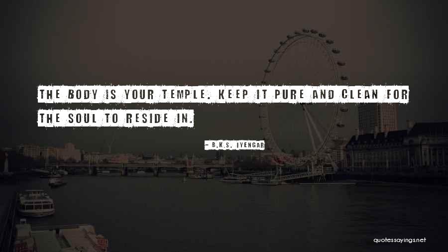 Keep Your Soul Quotes By B.K.S. Iyengar Keep Your Soul Quotes By B.K.S. Iyengar