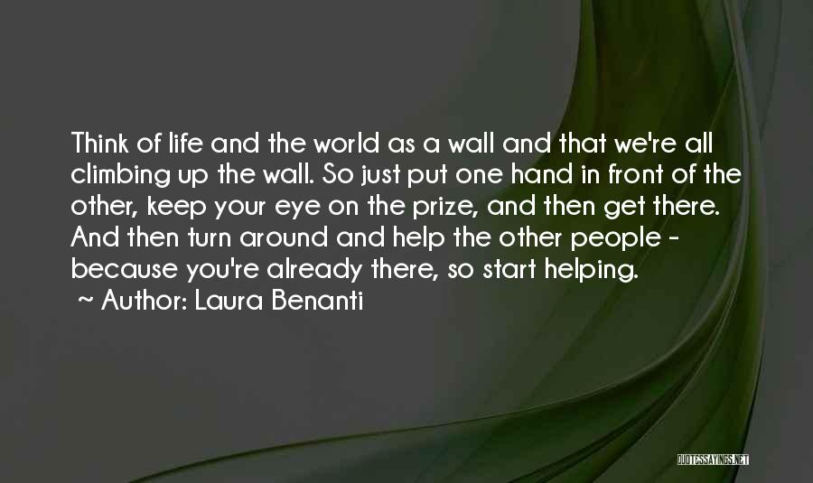 Keep Your Wall Up Quotes By Laura Benanti