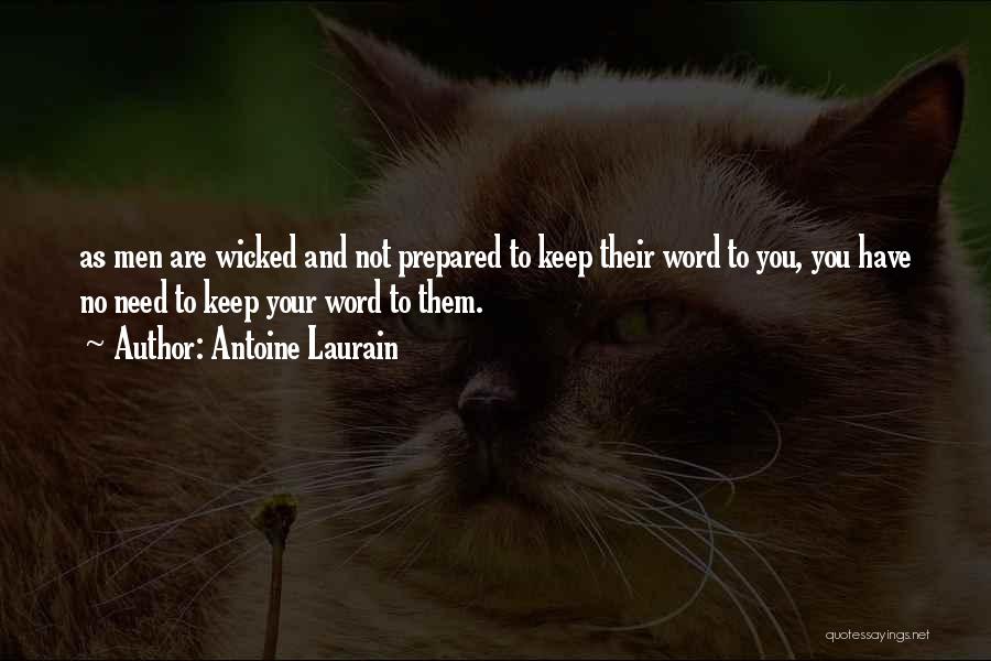 Keep Your Word Quotes By Antoine Laurain