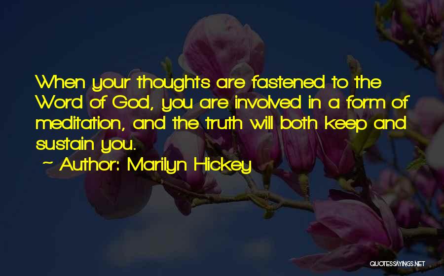 Keep Your Word Quotes By Marilyn Hickey