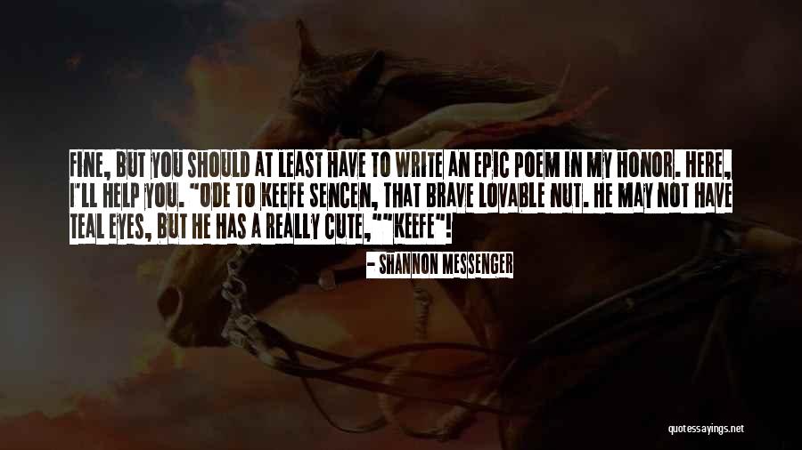 Keeper Of The Lost Cities Quotes By Shannon Messenger Keeper Of The Lost Cities Quotes By Shannon Messenger