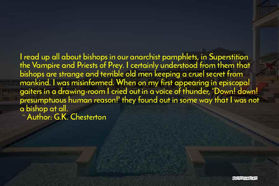 Keeping A Secret Quotes By G.K. Chesterton