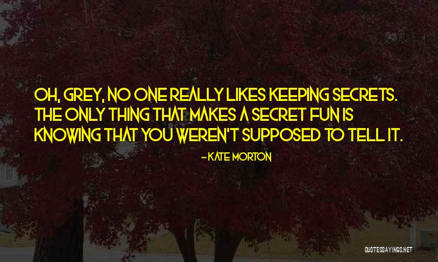 Keeping A Secret Quotes By Kate Morton