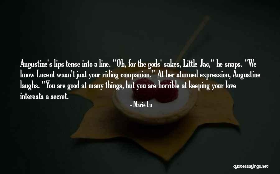 Keeping A Secret Quotes By Marie Lu