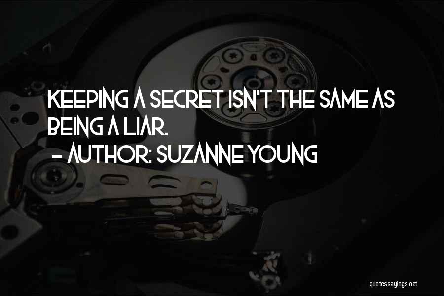 Keeping A Secret Quotes By Suzanne Young