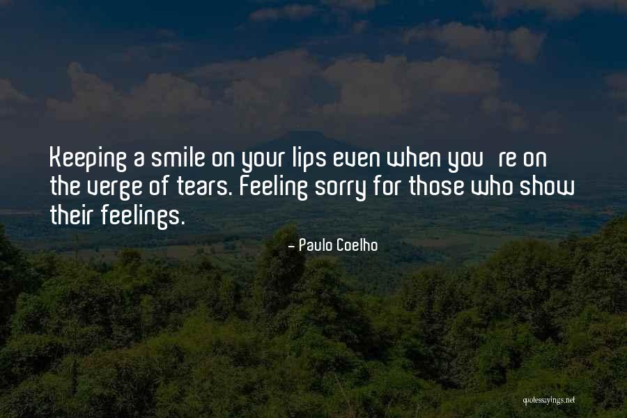 Keeping A Smile Quotes By Paulo Coelho