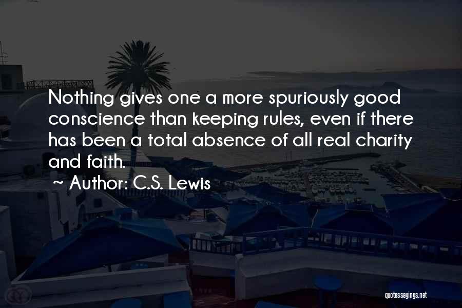 Keeping Faith Quotes By C.S. Lewis