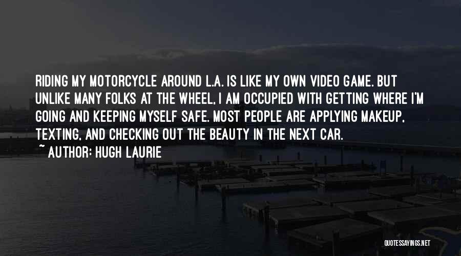 Keeping Going Quotes By Hugh Laurie