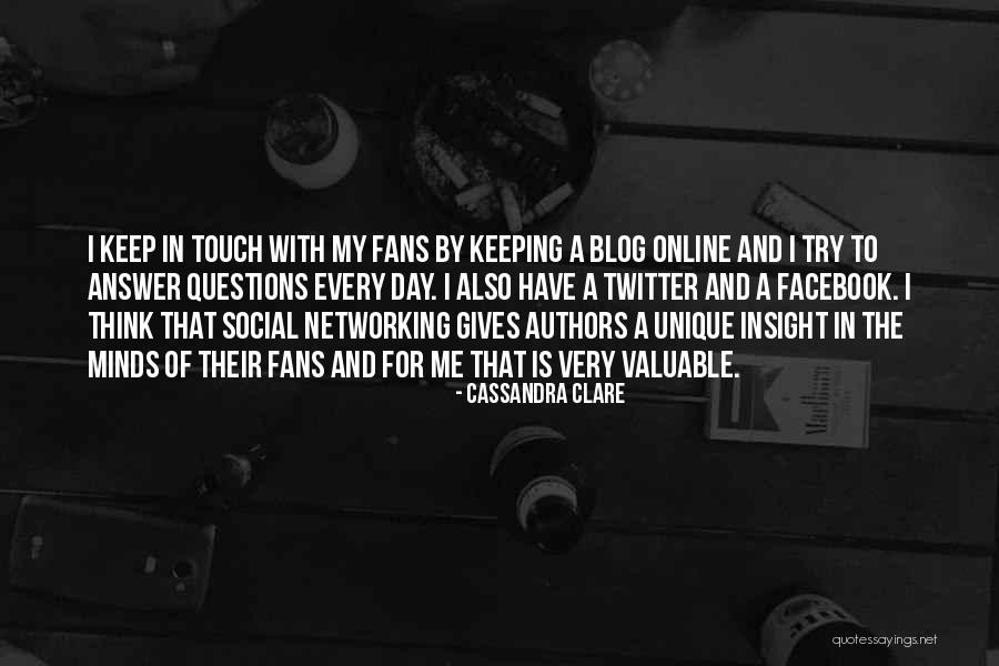 Keeping In Touch Quotes By Cassandra Clare Keeping In Touch Quotes By Cassandra Clare