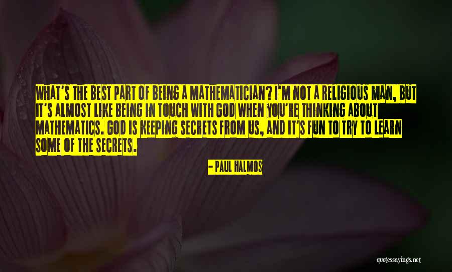 Keeping In Touch Quotes By Paul Halmos Keeping In Touch Quotes By Paul Halmos