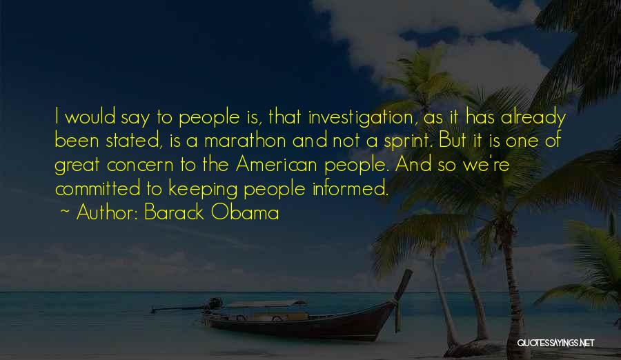 Keeping Informed Quotes By Barack Obama