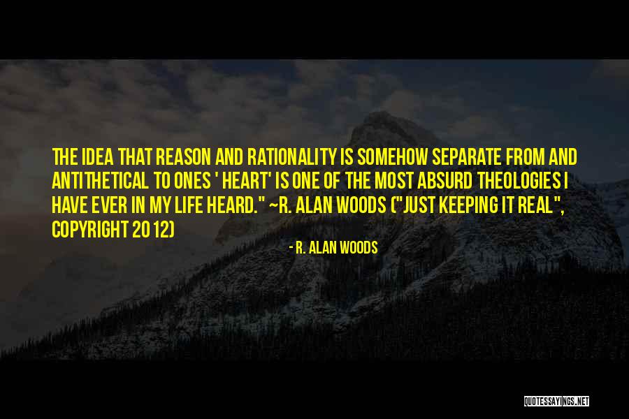 Keeping It Real With Yourself Quotes By R. Alan Woods Keeping It Real With Yourself Quotes By R. Alan Woods