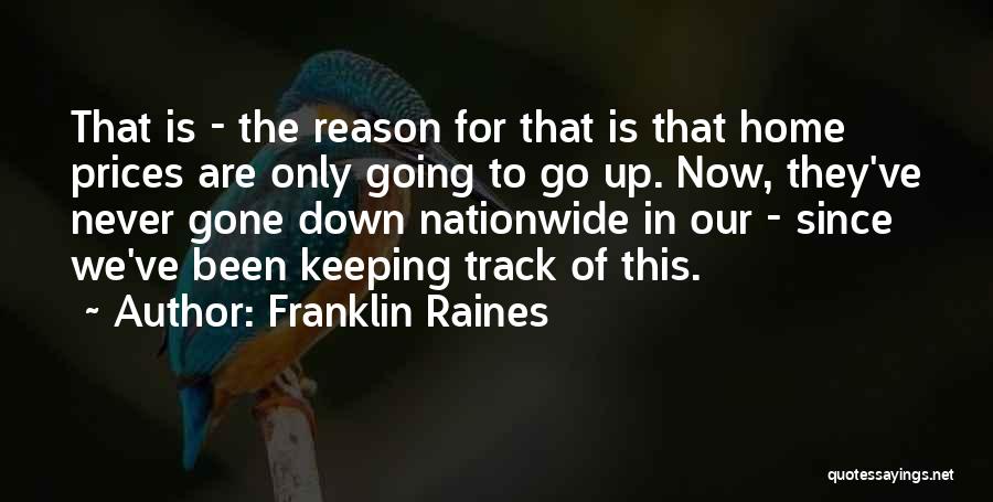 Keeping On Track Quotes By Franklin Raines