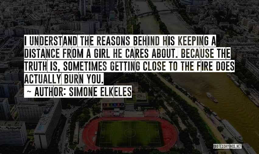 Keeping One Girl Quotes By Simone Elkeles