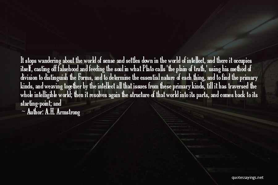 Keeping Quiet Quotes By A.H. Armstrong