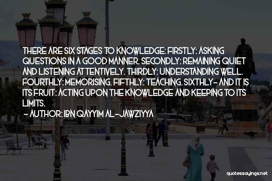 Keeping Quiet Quotes By Ibn Qayyim Al-Jawziyya