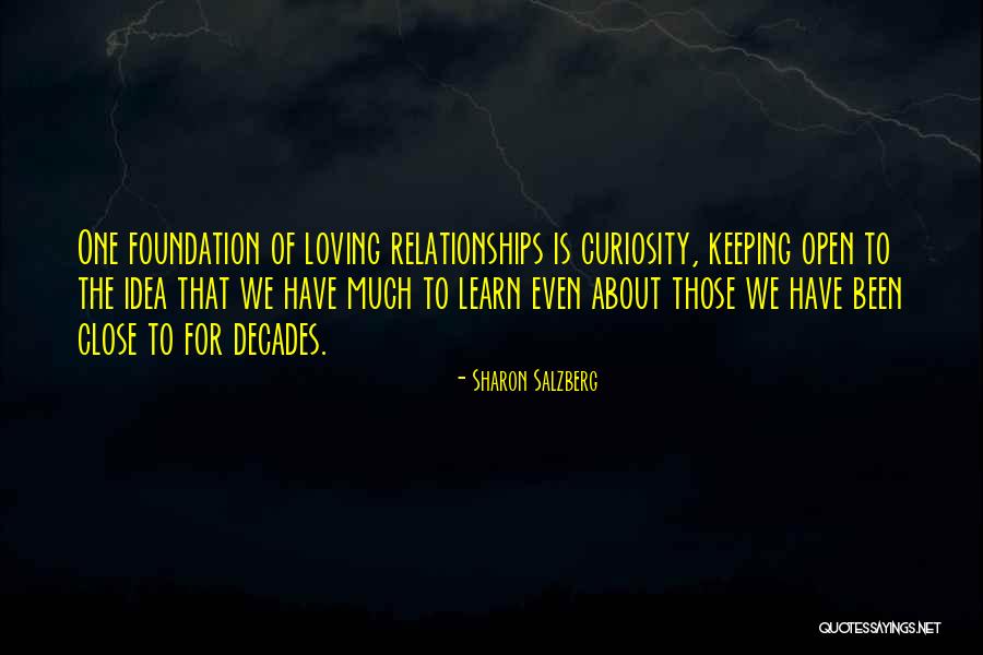 Keeping Relationships Quotes By Sharon Salzberg