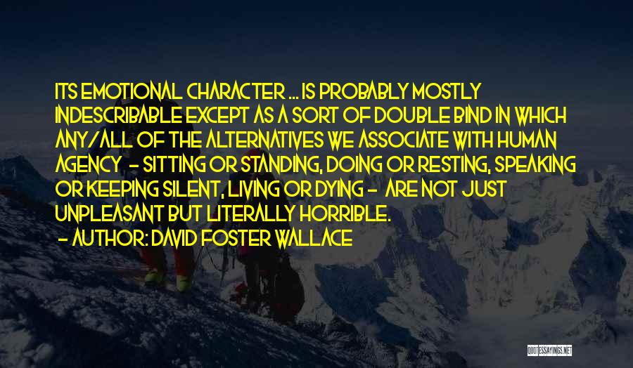 Keeping Silent Quotes By David Foster Wallace