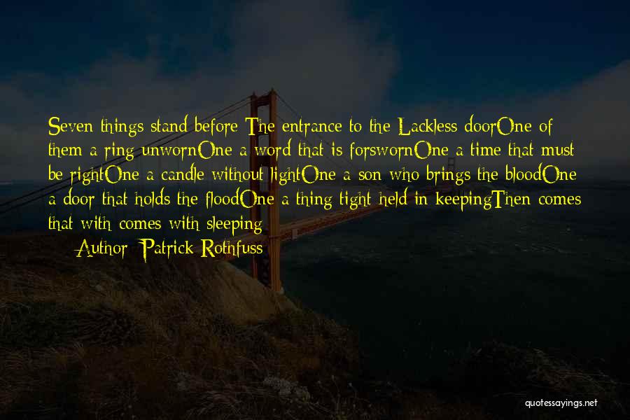 Keeping Word Quotes By Patrick Rothfuss