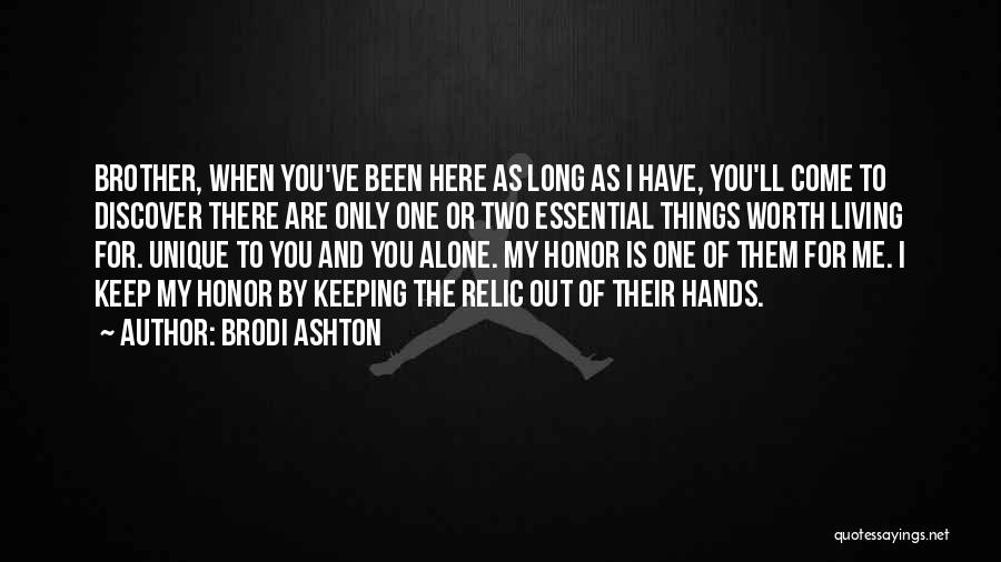 Keeping Your Hands To Yourself Quotes By Brodi Ashton