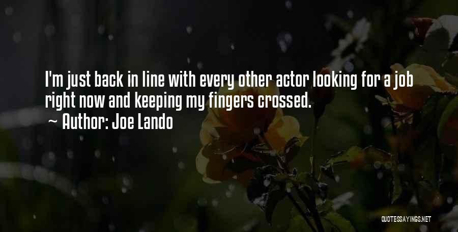 Keeping Your Job Quotes By Joe Lando