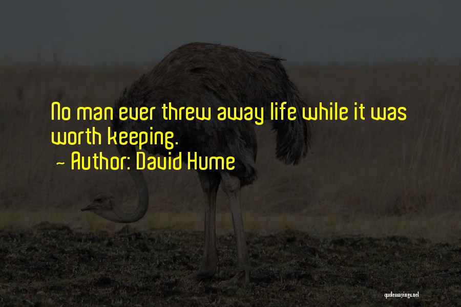 Keeping Your Joy Quotes By David Hume