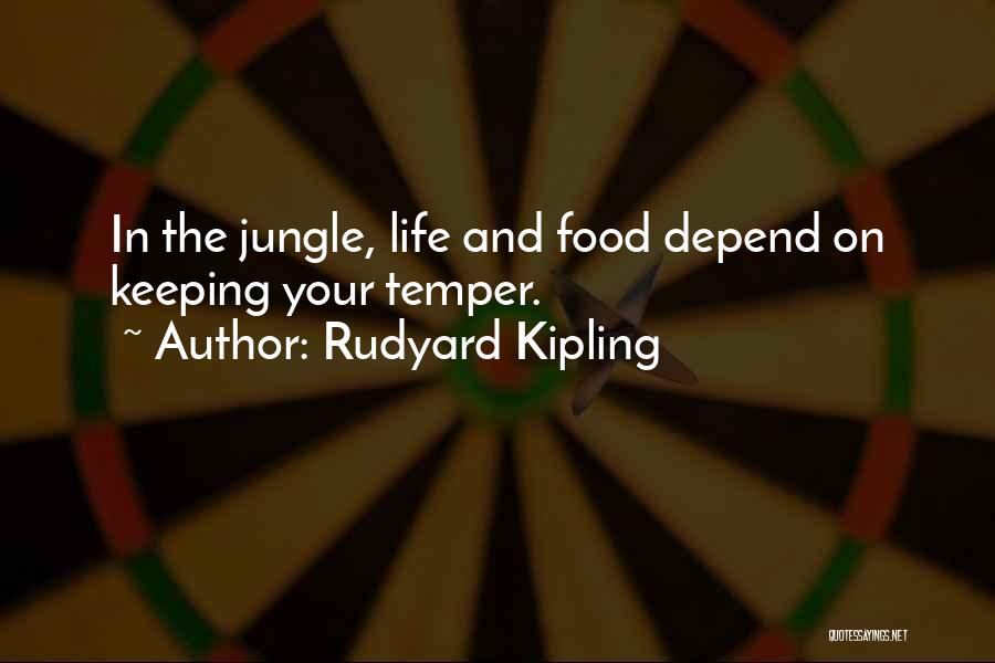 Keeping Your Temper Quotes By Rudyard Kipling