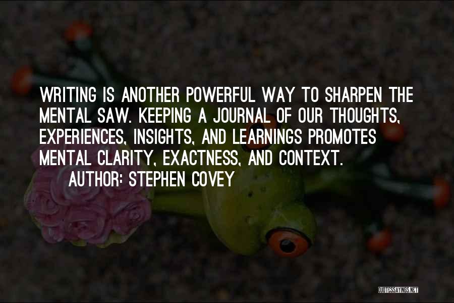 Keeping Your Thoughts To Yourself Quotes By Stephen Covey