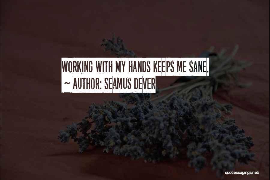 Keeps Me Sane Quotes By Seamus Dever