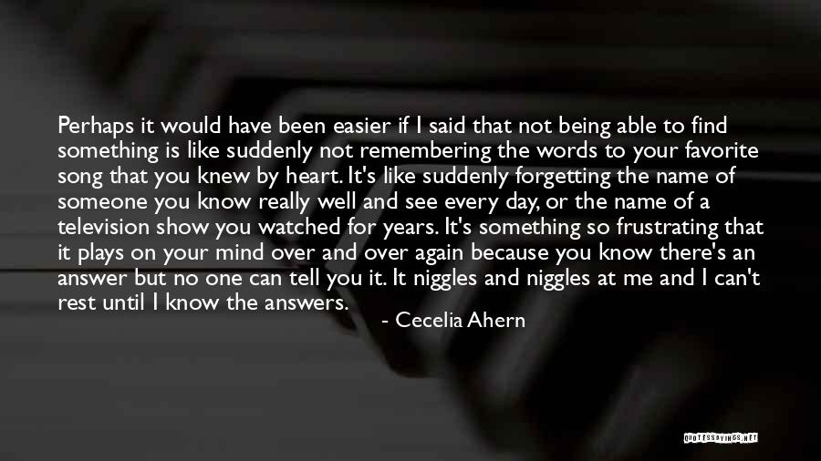 Keerat On Eastenders Quotes By Cecelia Ahern Keerat On Eastenders Quotes By Cecelia Ahern