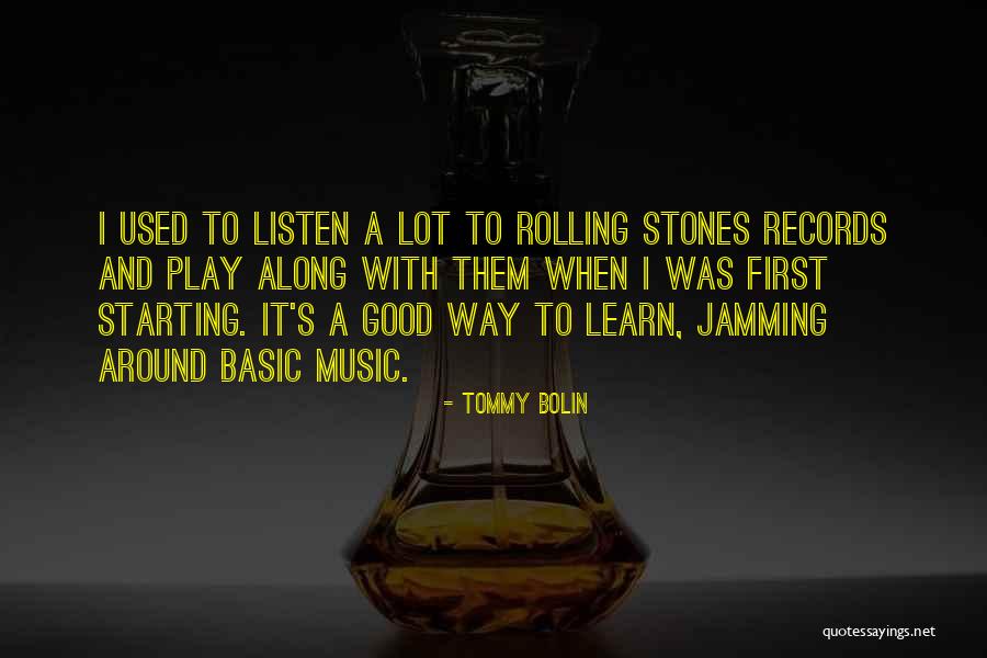 Keiller Leadership Quotes By Tommy Bolin Keiller Leadership Quotes By Tommy Bolin