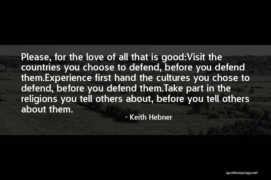 Keith Hebner Quotes 1758909