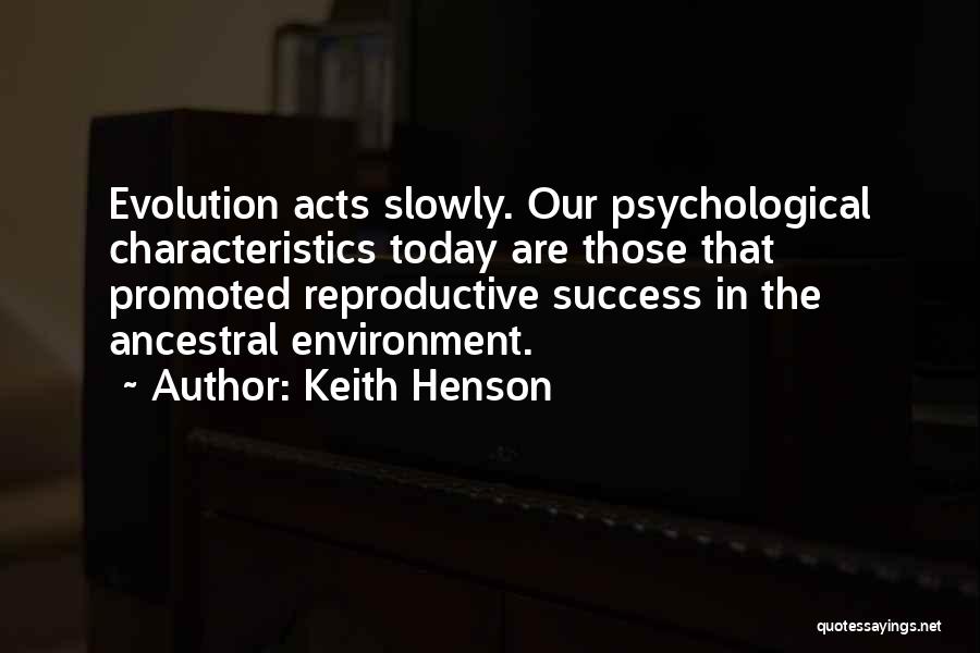 Keith Henson Quotes 840300