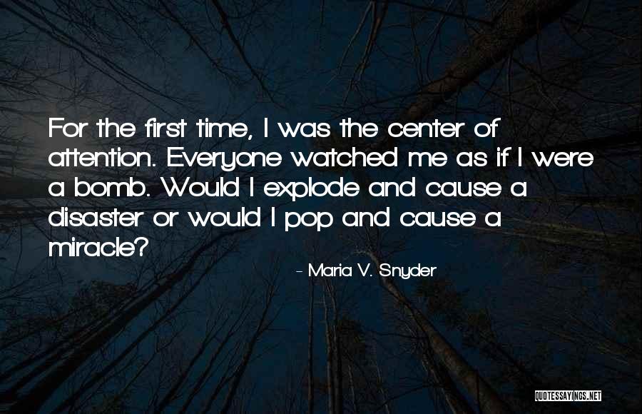 Kejadian Luar Quotes By Maria V. Snyder Kejadian Luar Quotes By Maria V. Snyder