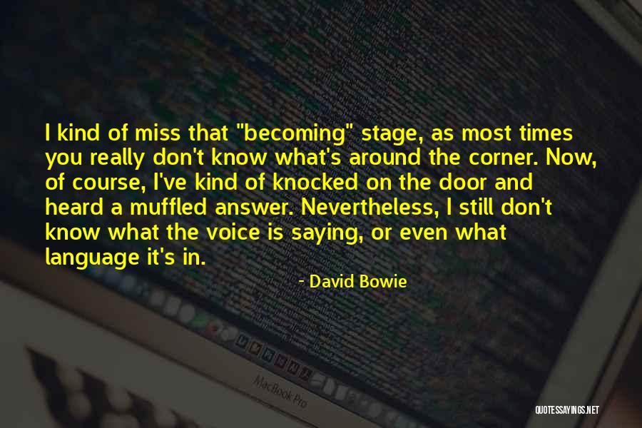 Kejahatan Cyber Quotes By David Bowie