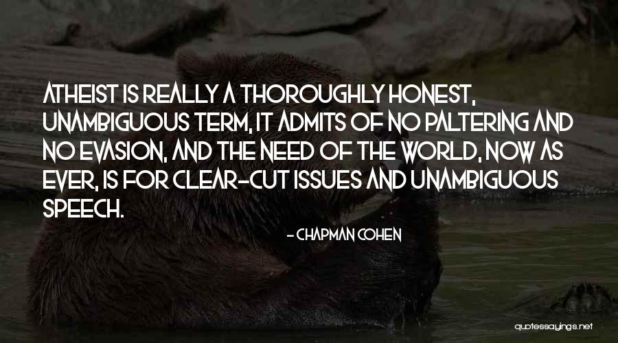 Kelcey Carlson Quotes By Chapman Cohen Kelcey Carlson Quotes By Chapman Cohen