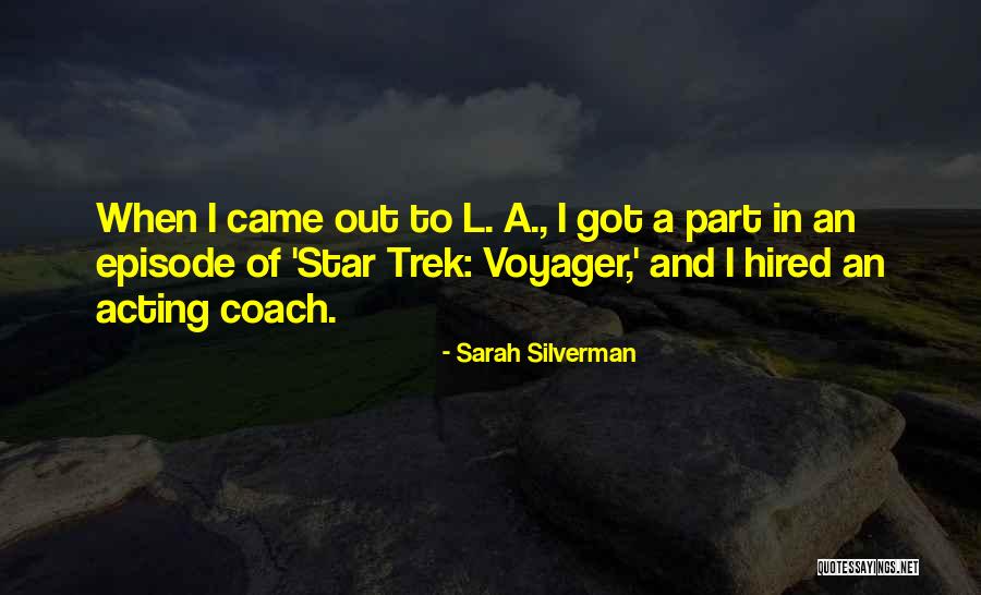 Kelena Harper Quotes By Sarah Silverman Kelena Harper Quotes By Sarah Silverman