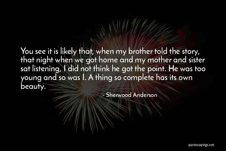 Keliatan Toket Quotes By Sherwood Anderson Keliatan Toket Quotes By Sherwood Anderson