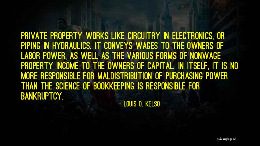 Kelso Quotes By Louis O. Kelso Kelso Quotes By Louis O. Kelso