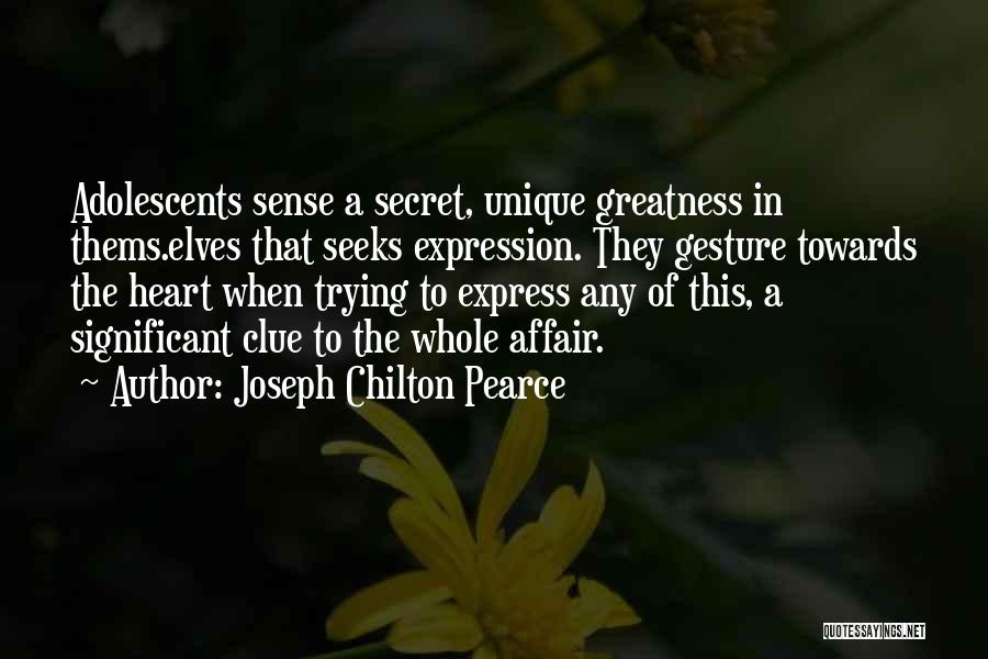 Kemajuan Pada Quotes By Joseph Chilton Pearce